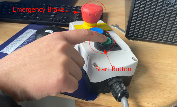 Start button